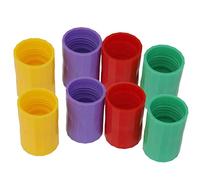 Sitrda 4 pcs Cyclone Tube Tornado Vortex Bouteilles Connecteurs pour Les Classes de l'école, Homeschoolers et n'importe Quel Autre Groupe （ Couleur aléatoire ）