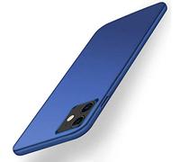Sitthyw Coque pour iPhone 12 Pro Max, Ultra Mince Étui Housse Mate PC Dure Cover Antichoc Protection Coque Anti-Scratch Fine Slim Case Bumper Hardcase Iphone 12 Pro Max, 6.7 Pouces - Bleu