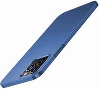 Sitthyw iPhone 15 Plus Coque Ultra Fine Housse Rigide PC Etui de Protection Touché Doux Fine et légère Bumper Cover Anti-Empreinte Ultra Slim Hardcase pour iPhone 15 Plus, Bleu foncé