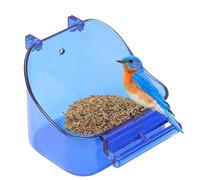 Sittich Bird Bath - Boissons d'oiseaux pour Animaux de Compagnie avec des Crochets Doubles | Boissons d'oiseaux pour l'intérieur des Oiseaux ornementaux, Accessoires de Cage d'oiseau pour parallèles,