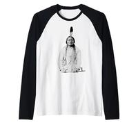 Sitting Bull Indien Chef amérindien Lakota Sioux Pride Manche Raglan