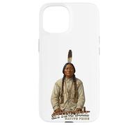 Sitting Bull Indiens du Chef amérindien Lakota Sioux Coque pour iPhone 15