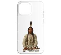 Sitting Bull Indiens du Chef amérindien Lakota Sioux Coque pour iPhone 16 Pro Max