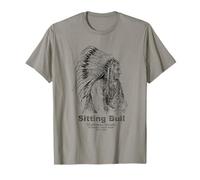Sitting Bull, Lakota Chief, Sioux, Américain, Indien, T-Shirt
