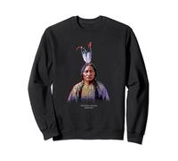 Sitting Bull, Portrait, Pop Art, Sioux, Américain, Indien, Sweatshirt