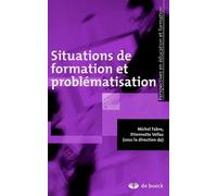 Situations de formation et problématisation