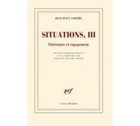 Situations Jean-Paul Sartre (Auteur)