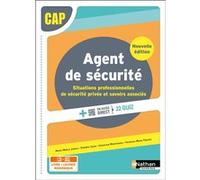 Situations professionnelles de sécurité privée et savoirs associés CAP Agent de sécurité - 2024 - Manuel - élève - + iManuel Marie-Noëlle Jubeau (Auteur), Frédéric Leger (Auteur), Christian Montesinos