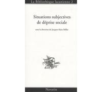 Situations subjectives de déprise sociale