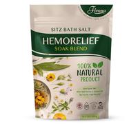 Sitz Bath Salt Blend for Hemorrhoids Treatment Natural Epsom Salt Soak with Natural Extracts and Oils for Fissure, Postpartum Care and Bartholin Cyst Treatment by Fivona - 400 g