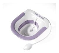 Sitz Bath - Siège vapeur au-dessus des toilettes pliable pour le trempage par siège pour les toilettes - Bain périnéal pour soulager les hémorroïdaires, les femmes enceintes, les personnes âgées