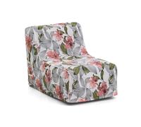 Sitzolo Air - Canapé Gonflable Blanc/Gris/Rose