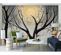 siuayosdj Papier peint décoratif pour la maison, papier peint pour salon, chambre à coucher, carte du monde, 3D, 430 x 300 cm