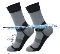 SIUKE Chaussettes d'aventure en plein air imperméables pour adultes - Chaussettes respirantes, chaudes et imperméables pour le ski, les sports nautiques, la randonnée, le cyclisme - Idéales pour