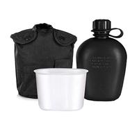 SIUKE Kit de cantine 3 pièces avec gobelet en aluminium et Couvercle pour Le Camping en Plein air, la randonnée, la Survie