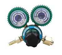 SIUKE Régulateur de Pression d'oxygène, Régulateur de Pression d'oxygène gaz de soudage O2 manomètre débitmètre réducteur d'oxygène Industriel