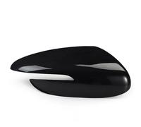 Siuku Compatible avec Kia pour Ceed pour Proceed pour Forte 2014 2015 2016 2017 2018 rétroviseur Housse Coque Couvercle Accessoire de Voiture Couverture Coque Rétroviseur (Color : R Black)