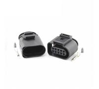 Siuku connecteur Voiture Connecteur De Feu Antibrouillard De Voiture 10 Broches 1,5 Mm Série 1J0973715 1J0973815 Prise De Feu Arrière De Voiture 6X0973815(Male Female)