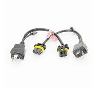 Siuku connecteur Voiture Faisceau de câbles H4 pour Ampoules HID BiXenon Hi/Lo 12 V 35 W 55 W 9003 H4(2PCS)