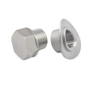 Siuku Lambda Sonde O2 Kit de Fixation pour Adaptateur de Soudure de sonde à oxygène avec Ports de Selle M18x1.5