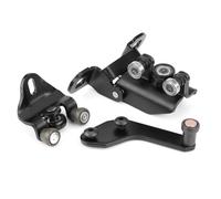 Siuku Roulette Porte latérale Compatible avec Ford pour Transit MK6 2000-2006 Kit de Guidage de Porte coulissante 1705694 4796304 4796308