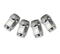 Siuku vis de Roue Compatible avec Jeep pour Grand pour Cherokee 1993-2010 Écrous de Roue en Acier Chrome Accessoires de Voiture