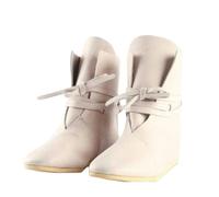 SIULAS Bottes de Cosplay médiévales - 1 Paire de Chaussures médiévales Bottes en Cuir rétro PU - Bottes de Chevalier en Cuir PU Steampunk,Noir,50