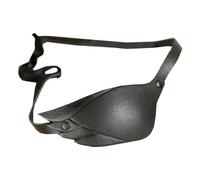 SIULAS Retro Single Eye Mask, Cache-Yeux en Cuir PU, avec élastique réglable pour Femmes Accessoires de Cosplay pour Hommes,Right