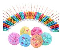 Siumir Parasol Cocktail 144 pcs Mini Cocktail Parapluies Fruit et Desserts Accessoires Decoratifs