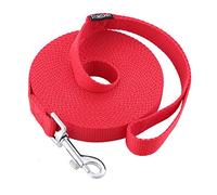 Siumouhoi Laisse de Dressage pour Chien 4,6 m, 6,1 m, 9,1 m, 12,2 m ou 15,2 m de Long, pour Le Jeu, la sécurité, Le Camping ou Le Jardin