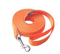 Siumouhoi Laisse extra longue pour chien/chiot avec inscription « Souvenir » pour dresser un rappel - 38 m - 20 m - 30 m - 40 m - 50 m - Noir / Orange / Violet - Laisse de dressage pour chiot