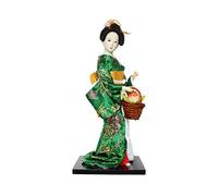 Siunwdiy 12" Japonaise de Geisha Orientale Poupée, Kimono Geisha Poupée Maiko Poupée Marionnettes, Geisha Asiatique de Collection Figurine décoration ou Cadeau,#014