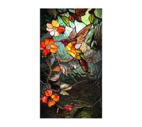 Siunwdiy Film de vitre de confidentialité à adsorption électrostatique sans adhésif pour vitres de séparation de Salle de Bain Film décoratif pour vitres d'hall de Bureau,U15,50x200cm