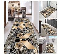 Siunwdiy Tapis Couloir Long Gris Tapis De Couloir Tapis Cuisine Tapis Couloir Or Gris Chemin Tapis Couloir Tapis Couloir Tapis De Cuisine Antidérapant Et Lavable,Gris,70x150cm