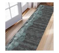 Siunwdiy Tapis de Cuisine Devant Évier 50x120cm Antidérapant - Tapis Décoratif Intérieur en Couloir Long Passage, Paillasson Facile à Nettoyer, Design Abstrait pour Cuisine, Salon, Chambre, au Métre