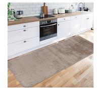 Siunwdiy Tapis de Passage 40X260CM Marron Antidérapant Tapis de Couloir Vintage au Style Ethnique Tapis Chemin de Cuisine Lavable Tapis Entree Long pour Couloir, Cuisine, Chambre