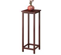 SIUQCGIPRT Plantes éTagèRe Support d'angle pour Plantes d'intérieur en Bois, étagère de Rangement Rustique pour Pots de Fleurs, 2 Niveaux, Petit (1 Niveau, Grand)