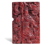 SIUSYACI Briquet sculpté en bois de santal rouge naturel, remplaçable pour Zippo (étui uniquement), taille de l'insert compatible 3,6 cm x 1,2 cm x 5 cm (style 3)