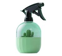 SIUSYACI Flacon pulvérisateur de jardinage en forme de cactus - 500 ml - Étanche - Grande capacité - Portable - Arrosoir décoratif pour la maison (vert)