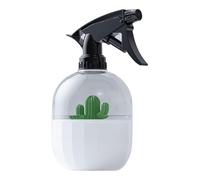 SIUSYACI Flacon pulvérisateur de jardinage en forme de cactus - 500 ml - Étanche - Grande capacité - Portable - Arrosoir décoratif pour la maison (blanc)