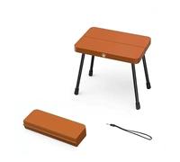 SIUSYACI Tabouret pliable portable pour camping, capacité de charge de 150 kg, aluminium léger et PP, installation rapide, design compact, siège d'extérieur pliable pour randonnée, pêche, randonnée
