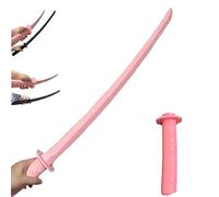 SIUVEY 3D Printed Telescopic Sword,3D Printing Fidget Knife Toy,3D Printed Gravity Retractable Samurai Sword Model Toys,Telescopic Katana Toy,Creative Decompression Tricky Toy (Pink)