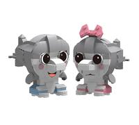 SIUVEY Tung Tung Tung Sahur Building Blocks,Italian Brainrot Figures,Tralalero Tralala Building Blocks,Building Toy Set,Collectible Figure,for Collection and Decoration (847)