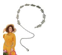 Siuwddee Chaînes de Taille pour Femmes | Ceinture À Chaîne Boho Western | Tenue Cowgirl,Pour Les Jeunes Filles Adolescents La Fête Anniversaire Rendez-Vous Travail Voyage Ainsi Que Shopping