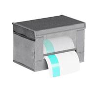 Siuwddee Distributeur De Sacs Poubelle Avec Porte-Sac - Organisateur Repliable | Distributeur De Rangement Pour Sacs Poubelle Avec Poche En Filet,Pour L'Armoire De Cuisine, Le Cellier, Et Le Comptoir