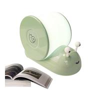 Siuwddee Lampe animale, lampe escargot | Lampe fantaisie USB à lumière blanche 6500 K, décoration d'escargot | Lampe de chevet à gradation continue, capteur Pat Light, 800mAh, Base magnétique, lampe
