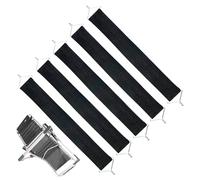 Siuwddee Lot de 5 Sangles de Remplacement pour Chaise - Kit de 5 Pièces en Élastique Anti-Fissure Résistant,Bandes de Remplacement pour Chaise de Patio - pour Maison Bureau Camping Terrasse Jardin