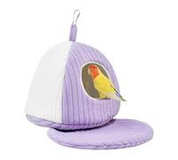 Siuwddee Nid D'oiseau - Hamac Hivernal Accessoire Cage Perruche - Nid Douillet pour Oiseau,pour Perroquet Ara Cacatoès Conure Gris d'Afrique Perruche Calopsitte Moyen Petit Animal Intérieur Extérieur