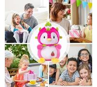 Siuwddee Peluche Pingouin | en Peluche Pingouin Fruit | s Réconfortantes | pour Adultes Collectionneurs Temps De Jeu Heure du Coucher Chambre Salon Voiture Canapé Lit Chambre D'Voyage