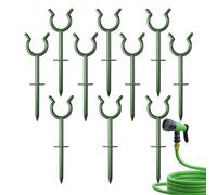 Siuwddee Piquets Guide Tuyau Arrosage Jardin | Piquet de Fixation pour Protection de Pelouse et - Support de Protection de pour Arrosage au Jardin Allée et Bordures